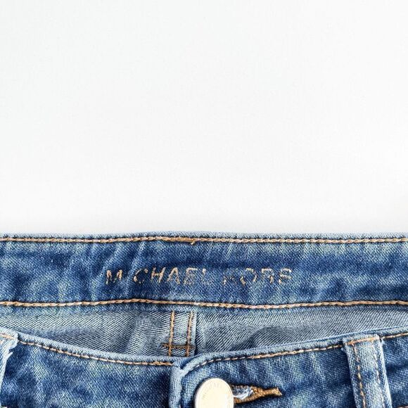Michael Kors Women's Blue 5 Pocket Style Skinny Leg Jeans Size 6 - Picture 10 of 11